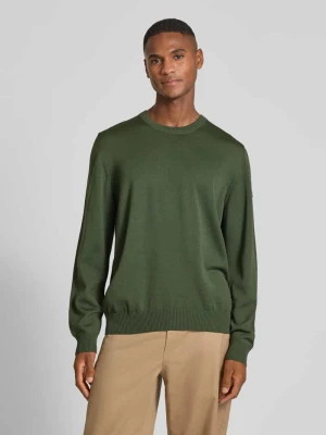 Sweter z żywej wełny maerz muenchen