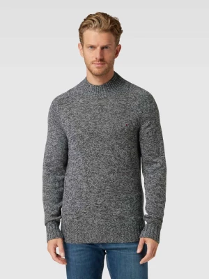 Sweter z dzianiny z wełny z efektem melanżu Tommy Hilfiger