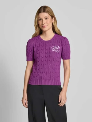 Zdjęcie produktu Sweter z dzianiny z wyhaftowanym logo model ‘TARJYLL’ Lauren Ralph Lauren