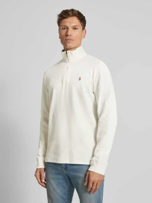 Sweter z dzianiny z wyhaftowanym logo Polo Ralph Lauren