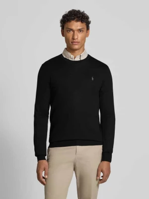 Sweter z dzianiny z wełny merino Polo Ralph Lauren