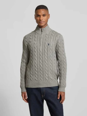 Bluza z kołnierzem z wyhaftowanym logo Polo Ralph Lauren