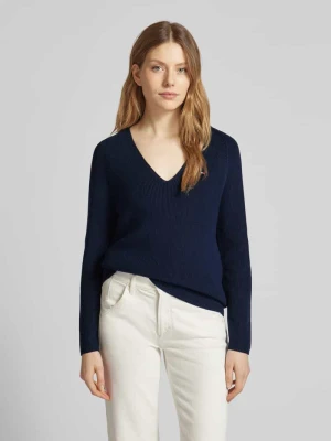 Sweter z dzianiny z wyhaftowanym logo Tommy Hilfiger