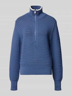 Sweter z dzianiny z zamkiem błyskawicznym model 'morwenna' Varley