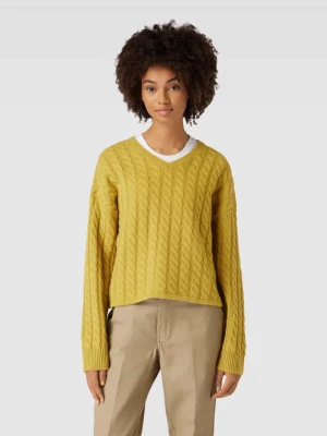 Sweter z dzianiny ze ściegiem warkoczowym model ‘RAE’ Levi's®