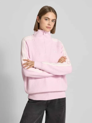 Sweter z dzianiny ze stójką adidas Originals