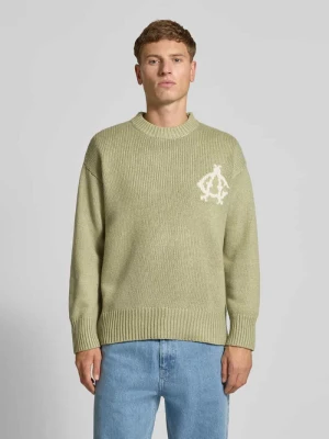 Sweter z dzianiny ze stójką ANOTHER COTTON LAB