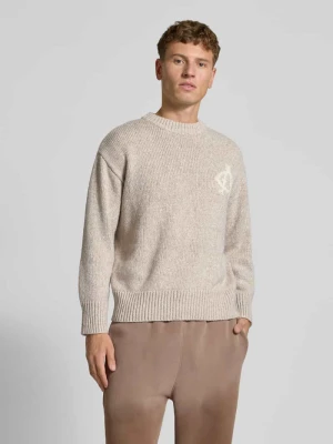 Sweter z dzianiny ze stójką ANOTHER COTTON LAB