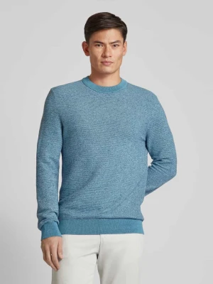 Sweter z dzianiny ze stójką Boss Orange