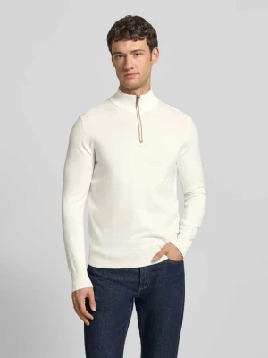 Bluza z kołnierzem o kroju regular fit z czystej bawełny Bugatti