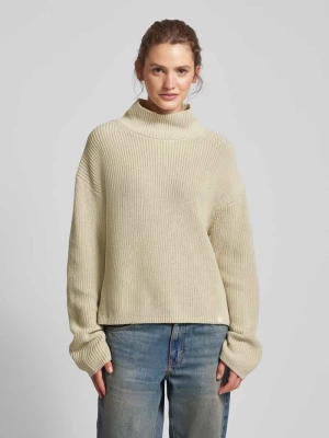 Sweter z dzianiny ze stójką Calvin Klein Jeans