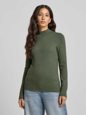 Sweter z dzianiny ze stójką Christian Berg Woman