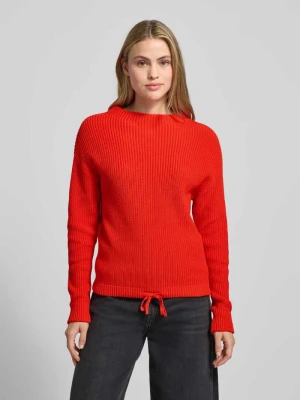 Sweter z dzianiny ze stójką i tunelem Jake*s Casual