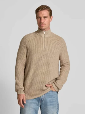 Sweter z dzianiny ze stójką JAKE*S STUDIO MEN
