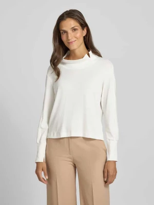 Sweter z dzianiny ze stójką Marc Cain