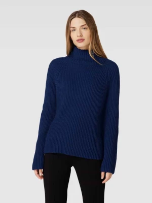 Sweter z dzianiny ze stójką model ‘ARWEN’ drykorn