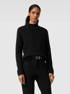 Sweter z dzianiny ze stójką model ‘Basic’ FYNCH-HATTON