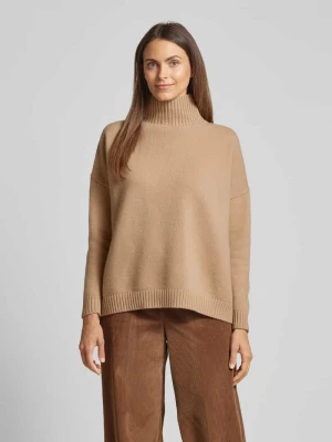 Sweter z dzianiny ze stójką model ‘BORGIA’ Weekend Max Mara