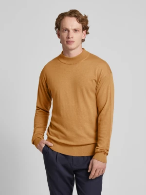 Sweter z dzianiny ze stójką model ‘CORE’ Scotch & Soda