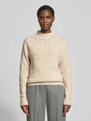 Sweter z dzianiny ze stójką model ‘Dakota’ GUIDO MARIA KRETSCHMER WOMAN