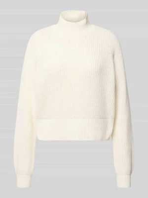 Sweter z dzianiny ze stójką model ‘DARA’ Noisy May