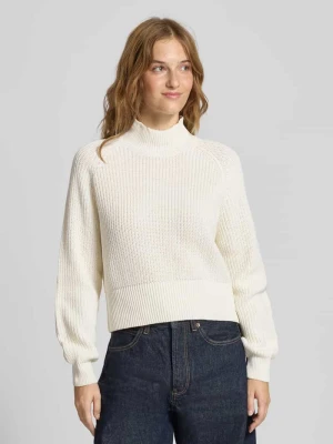 Sweter z dzianiny ze stójką model ‘DARA’ Noisy May