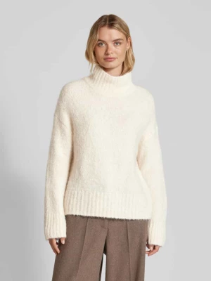 Sweter z dzianiny ze stójką model ‘GABELLA’ Selected Femme