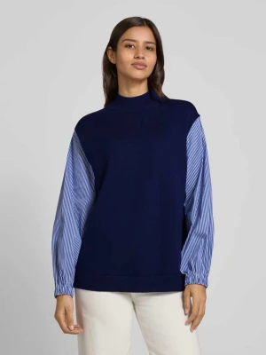 Sweter z dzianiny ze stójką model ‘Juella’ MOS MOSH