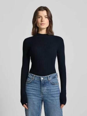 Sweter z dzianiny ze stójką model ‘Koni’ Joop!