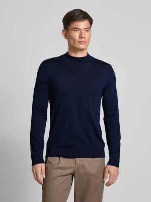 Sweter z dzianiny ze stójką model ‘TRAY’ Selected Homme