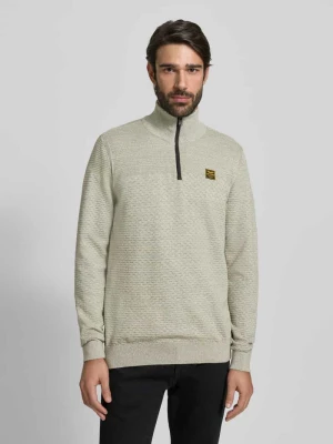 Bluza z kołnierzem o kroju regular fit z czystej bawełny PME Legend