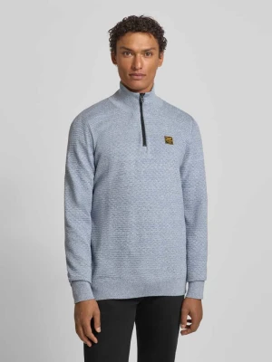 Bluza z kołnierzem o kroju regular fit z czystej bawełny PME Legend