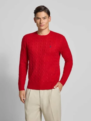 Sweter z dzianiny o kroju regular fit z mieszanki wełny i kaszmiru Polo Ralph Lauren