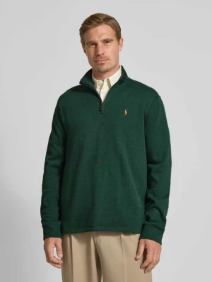 Sweter z dzianiny ze stójką Polo Ralph Lauren