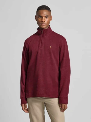 Sweter z dzianiny ze stójką Polo Ralph Lauren