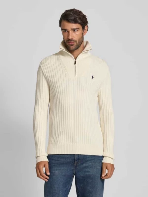Sweter z dzianiny ze stójką Polo Ralph Lauren
