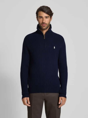 Sweter z dzianiny ze stójką Polo Ralph Lauren