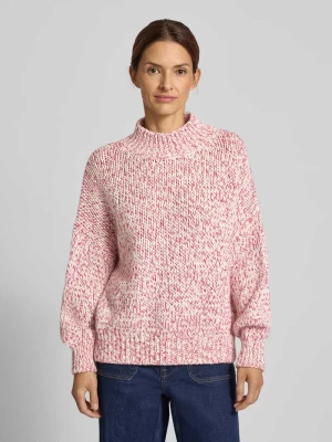 Sweter z dzianiny ze stójką Rich & Royal