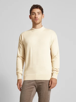 Sweter z dzianiny ze stójką Scotch & Soda