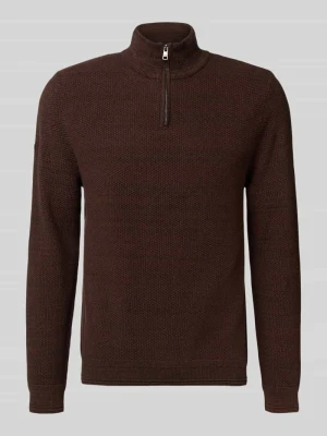 Sweter z dzianiny ze stójką Superdry