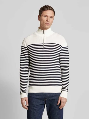 Sweter z dzianiny ze stójką Tommy Hilfiger