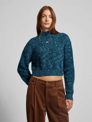 Sweter z dzianiny ze stójką Tommy Jeans