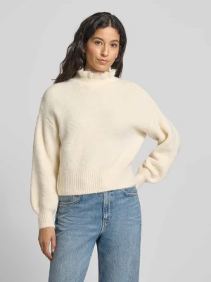 Sweter z golfem i stójką Zero