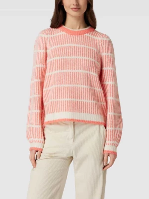 Sweter z dzianiny ze wzorem na całej powierzchni ‘CALA’ Vero Moda