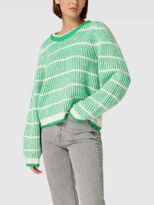 Sweter z dzianiny ze wzorem na całej powierzchni ‘CALA’ Vero Moda
