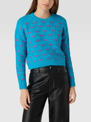 Sweter z dzianiny ze wzorem na całej powierzchni ‘ONLRUBY’ Only