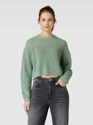 Sweter z dzianiny ze wzorem w paski model ‘MALAVI’ Only