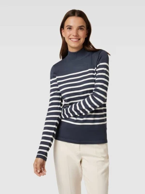 Sweter z dzianiny ze wzorem w paski model ‘Mika’ Saint Tropez