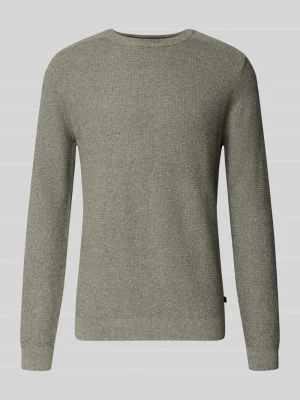 sweter z czystej bawełny o kroju regular fit Tom Tailor Miętowy