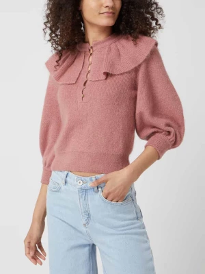 Sweter z falbanami model ‘Hoa’ Bash